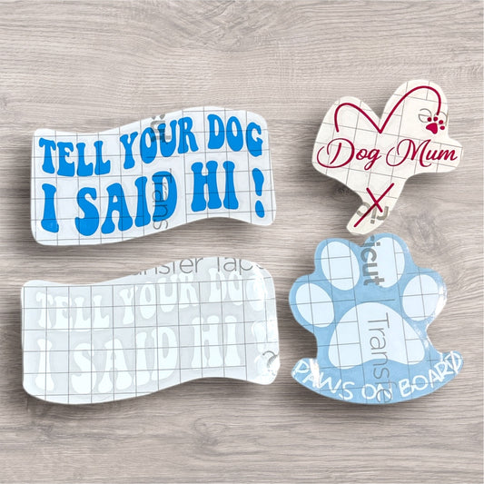 Dog Saying Vinyl Stickers