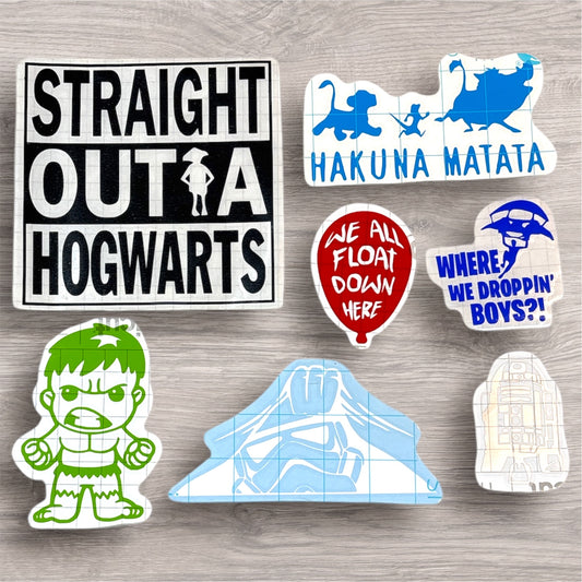 Entertainment Vinyl Stickers