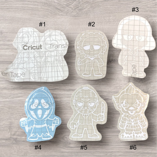 Scary Movie Vinyl Stickers