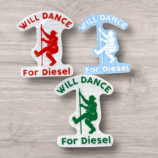 Will Dance For Vinyl Stickers